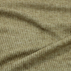 KNITS Dress Fabrics Angora Gianni  Jersey Knit Fabric Camel Melange 150 cm (6562287091801)