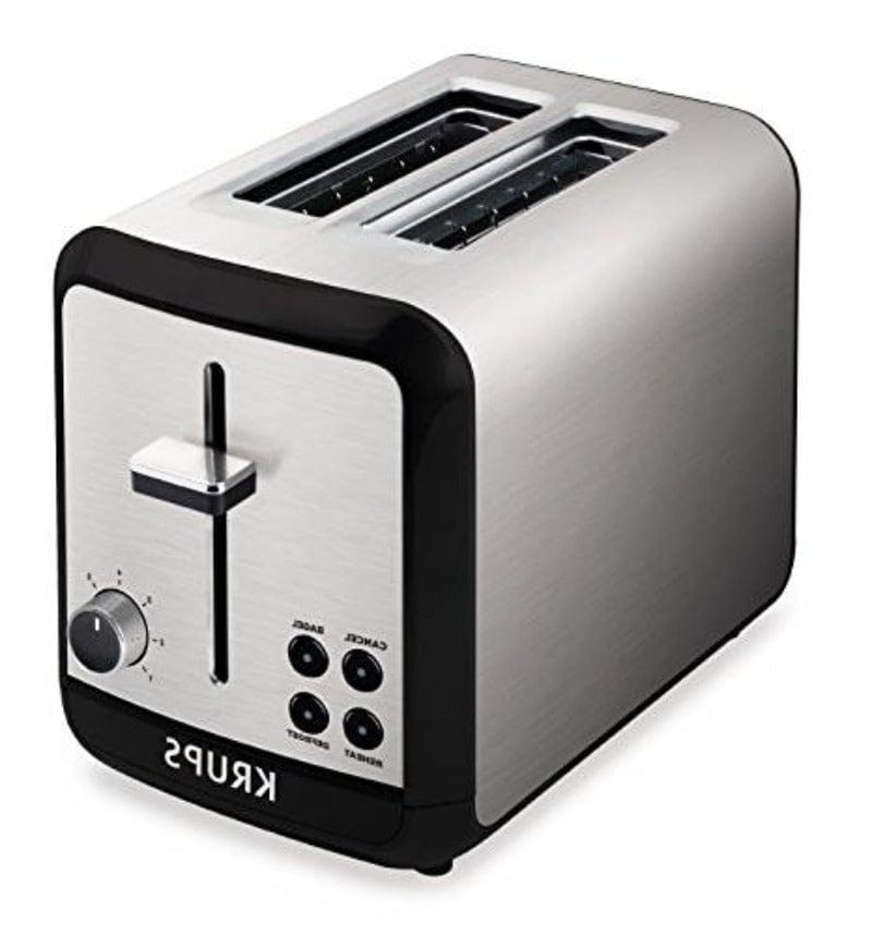 KRUPS TOASTER Krups 2-Slice Stainless Steel Toaster Silver KH3110 (6544686415961)