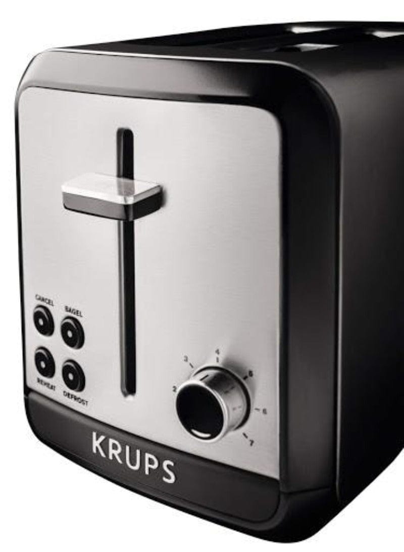 KRUPS TOASTER Krups 2-Slice Stainless Steel Toaster Silver KH3110 (6544686415961)