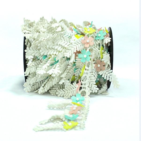 LACE TRIMMING Habby Trimming White ART3016 (4792474533977)