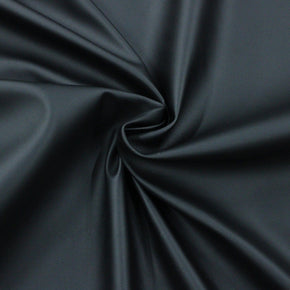 LEATHER Dress Fabrics Pu Dull Black Leather Fabric 150 cm (6539263082585)