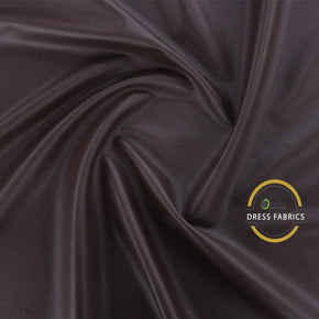 LEATHER Dress Forms Pu Leather Chocolate Fabric 140cm (7022350696537)