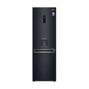 LG Fridge/Freezer LG 373L Combi Black Fridge GC-F459NQDM (6953893134425)