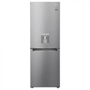 LG Fridge LG 301L Platinum Silver Combi Fridge GC-F369NLJM (7173047386201)