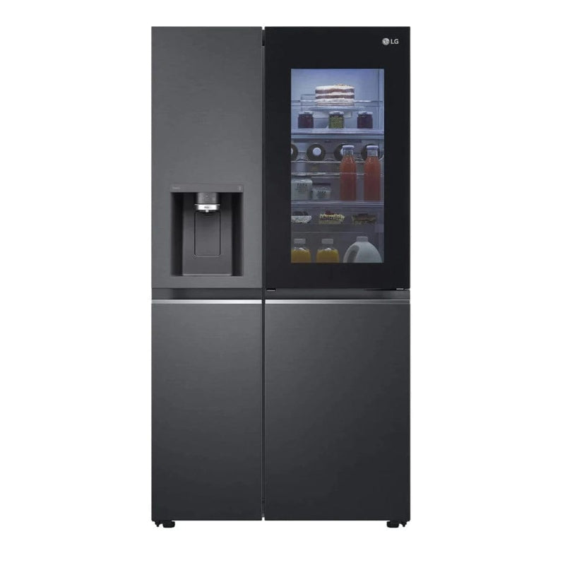 LG LG 674L Matte Black Steel Side By Side  GC-X257CQFS (7077031772249)