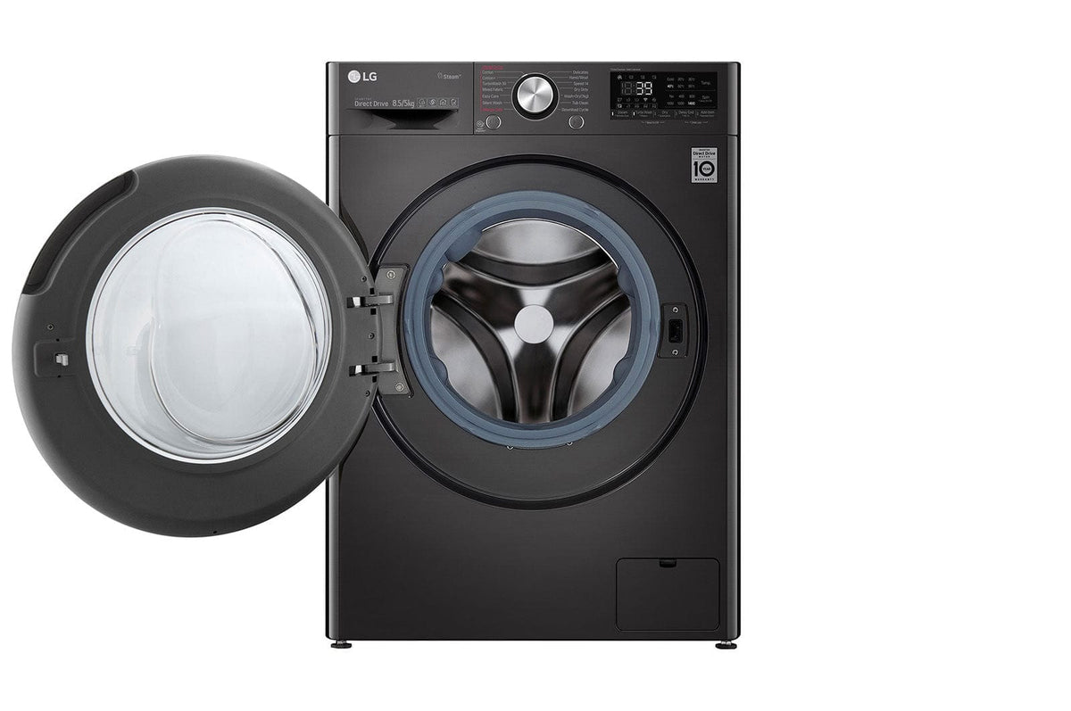 LG LG 8.5Kg/5Kg Black Steel Vivace Washer Dryer Combo F2V9GCP2E (6921163636825)