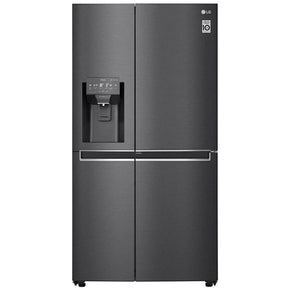 LG Refrigerators Lg 761  Black Stainless Steel Door in Door Side By Side GC-J297CQAL (7033781616729)