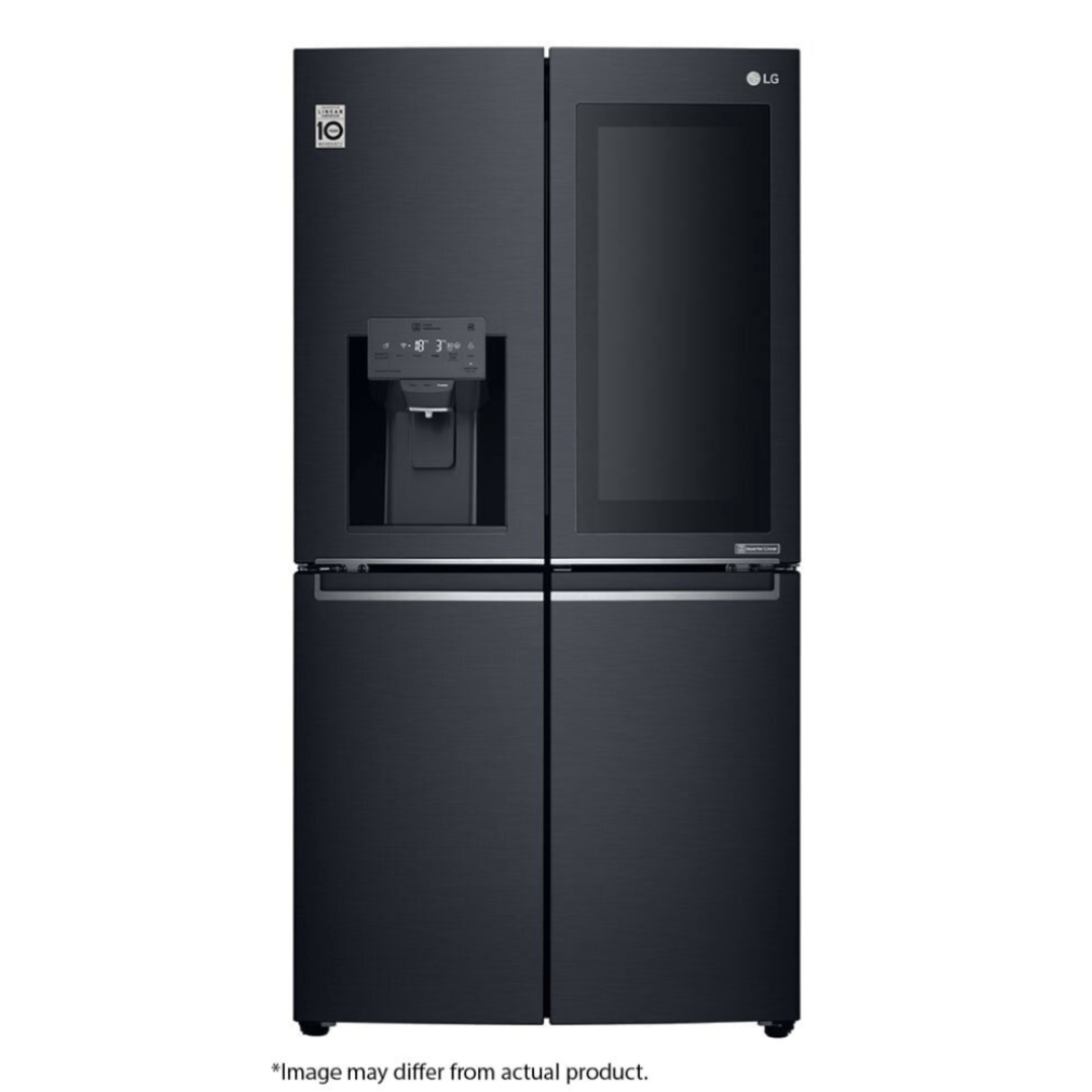 LG 889L Matte Black Side by Side fridge GR X31FMQRL for Sale