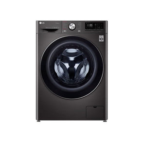 LG WASHING MACHINE LG 12Kg Black Stainless Steel Front Loader Washing Machine F4V9BWP2E (6826219077721)
