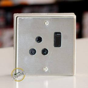 light accessories Single Socket Black 9144 CSSBA (6823028949081)