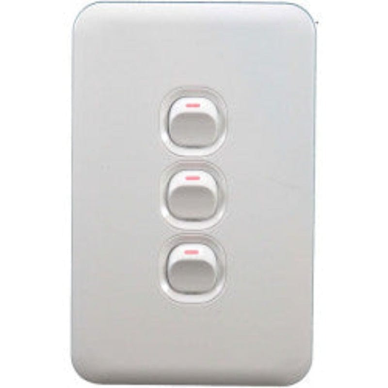 LIGTH ACCESSORIES P/P 3L Switch 1 way White BLEL3L 12W/F (6563517857881)