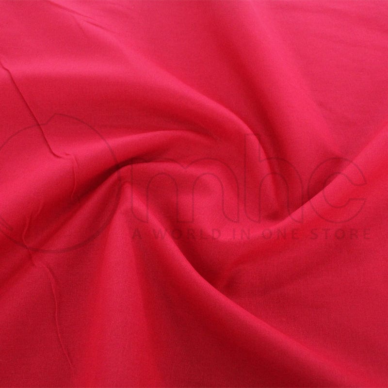 LINEN Dress Fabrics Red Ramie Linen Fabric 140cm (7226721566809)