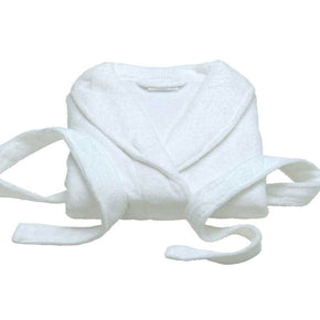 Linen House bathrobe Bathrobe white one size fits most Linen House Bathrobe White Microfibre (4687908896857)