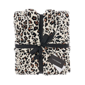 Linen House bathrobe Linen House Bathrobe Leopard One Size Fits Most bathrobe (7027460833369)