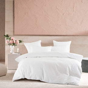 Linen House Duvet Cover Double Linen House Alabaster Florence Duvet Cover Set (7090982879321)