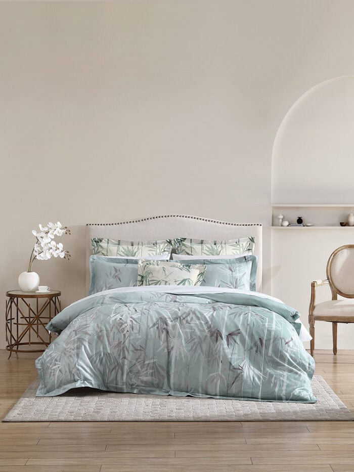 Linen House Duvet Cover Double Linen House Bamboo Florette Duvet Cover Set (4737633747033)