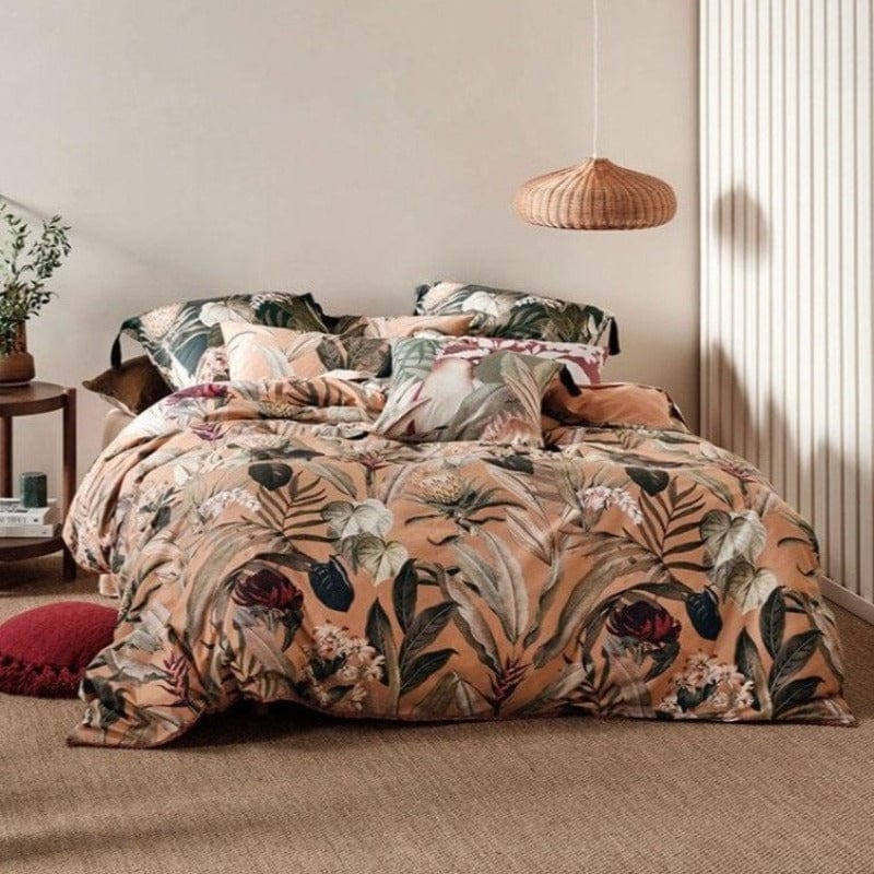 Linen House Duvet Cover Double Linen House Brandy Tillie Duvet Cover Set (6570931912793)