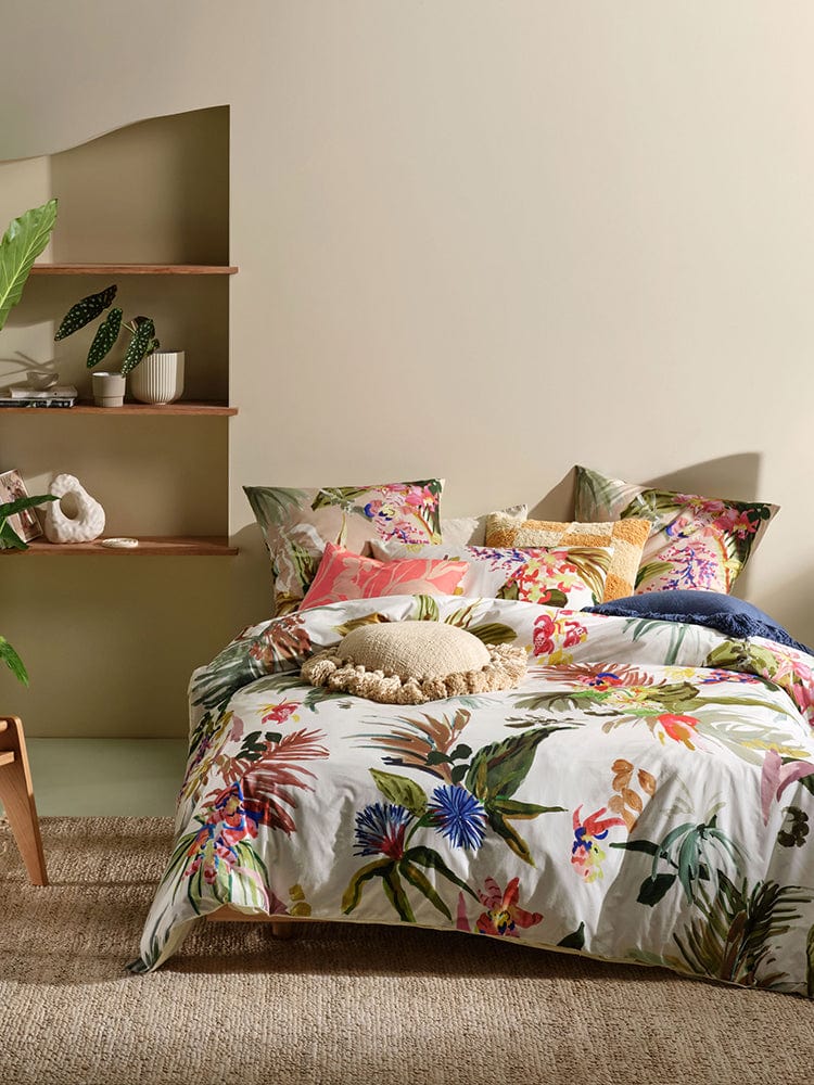 Linen House Duvet Cover Double Linen House Multi Argentina Duvet Cover Set (7231412535385)