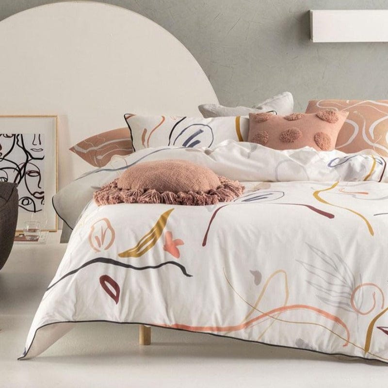 Linen House Duvet Cover Double Linen House-Multi Kin Duvet Cover Set (6708463665241)