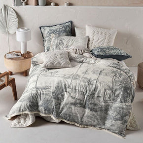 Linen House Duvet Cover Double Linen House Storm Acapulco Duvet Cover Set (7090961711193)