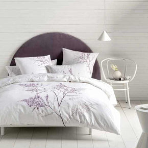 Linen House Duvet Cover Double Linen House White Pink Blossom Duvet Cover Set (2143993266265)