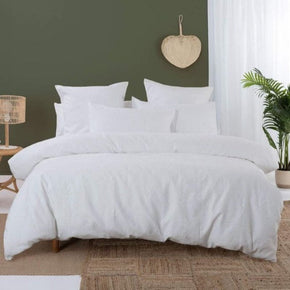 Linen House Duvet Cover Linen House Alabaster Noora Duvet Cover Set (7059930644569)