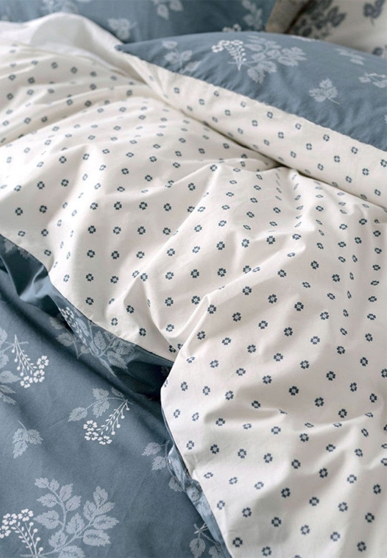 Linen House Duvet Cover Linen House Blue Thelma Duvet Cover Set (4670351736921)