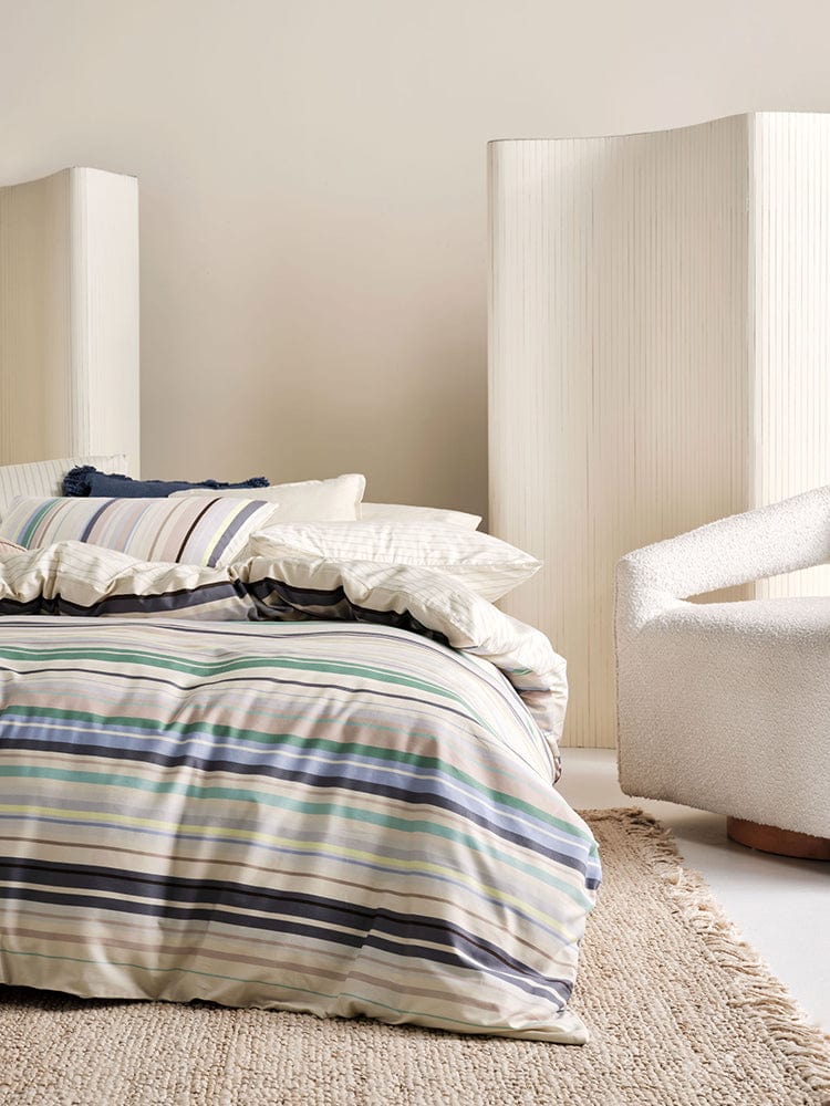 Linen House Duvet Cover Linen House Blue Withington Duvet Cover Set (7231404867673)