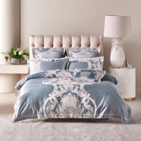 Linen House Duvet Cover Linen House Dionisia Blue Duvet Cover Set (6889202876505)