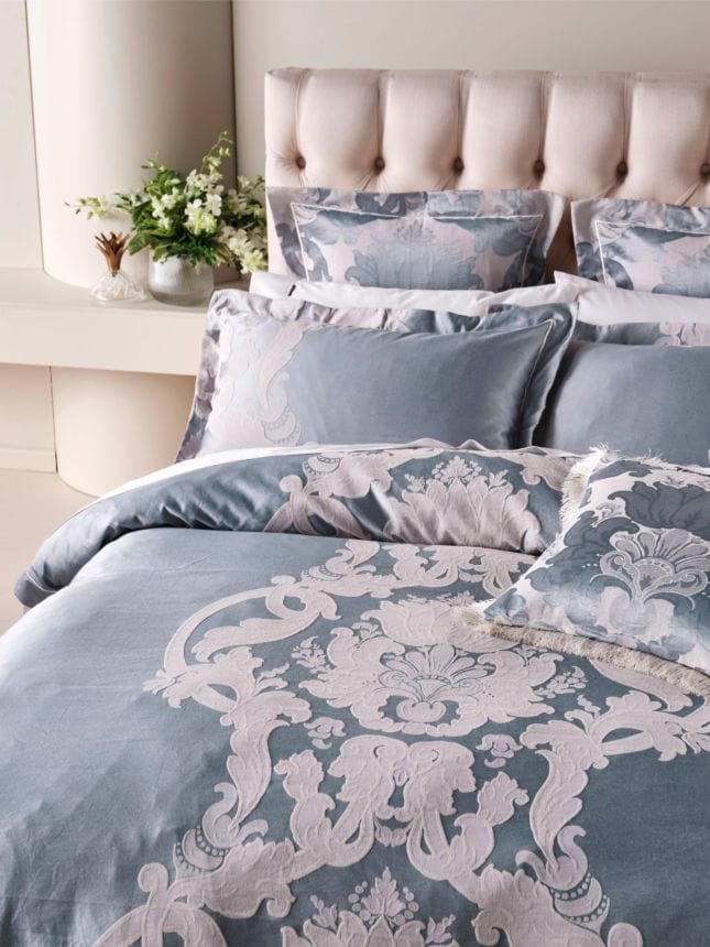 Linen House Duvet Cover Linen House Dionisia Blue Duvet Cover Set (6889202876505)