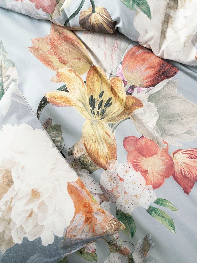 Linen House Duvet Cover Linen House Duck Egg Cadencia Duvet Cover Set (7231408668761)