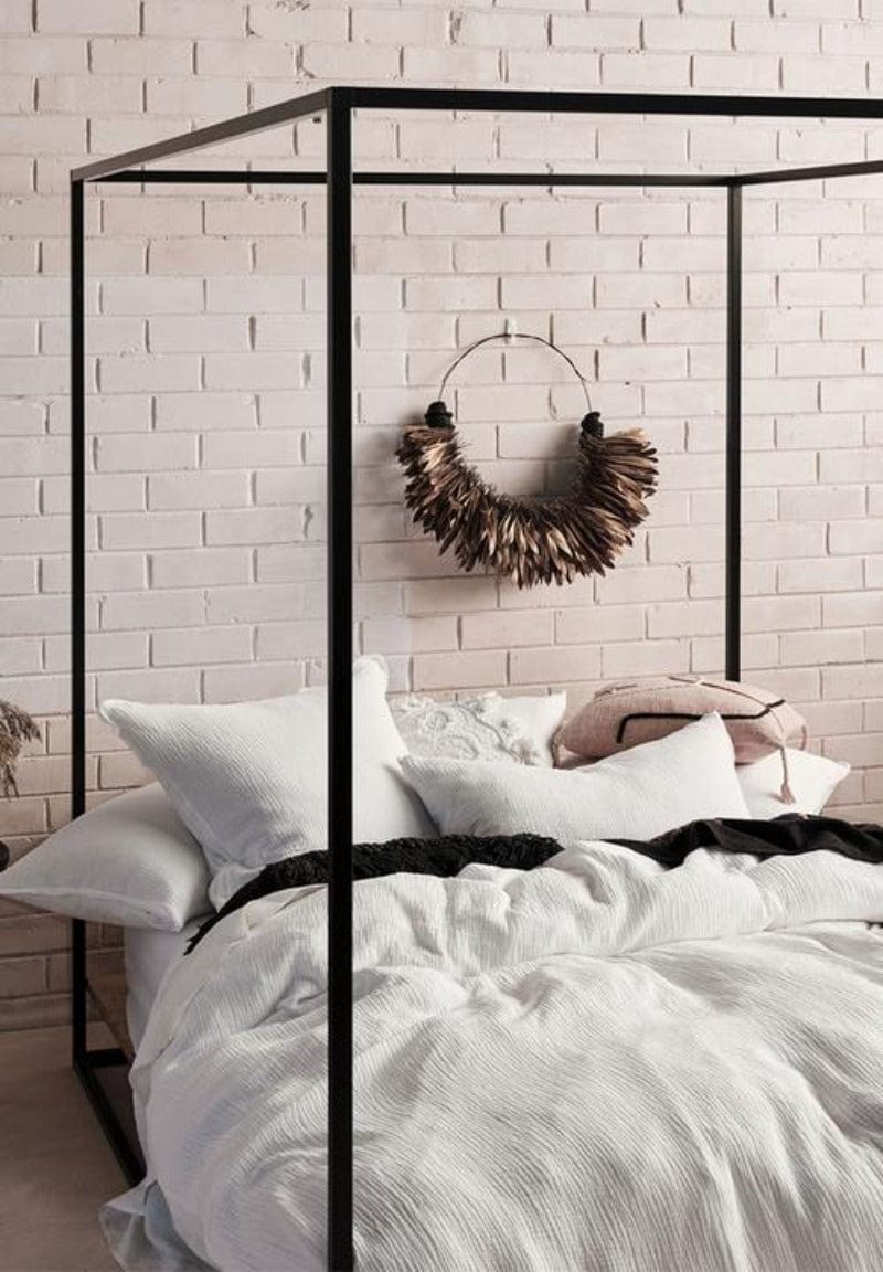 Linen House Duvet Cover Linen House Eliysian White Duvet Cover Set (4737695514713)