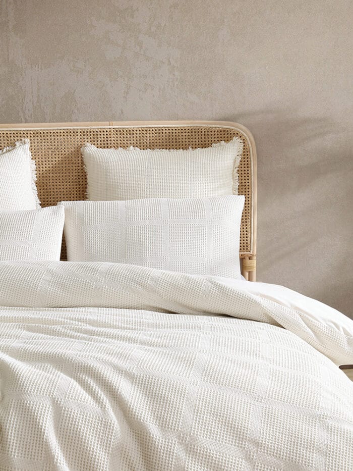 Linen House Duvet Cover Linen House Galicia Vanilla Duvet Cover Set (4779555389529)