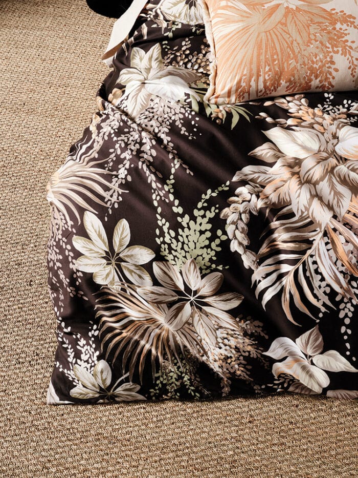 Linen House Duvet Cover Linen House Harlow Black Duvet Cover Set (4682486841433)