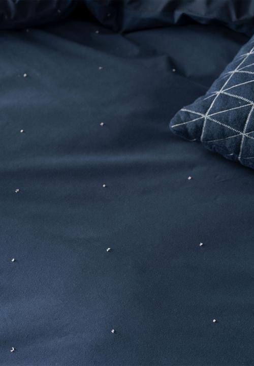 Linen House Duvet Cover Linen House Indigo Alexander Duvet Cover Set (2143997984857)