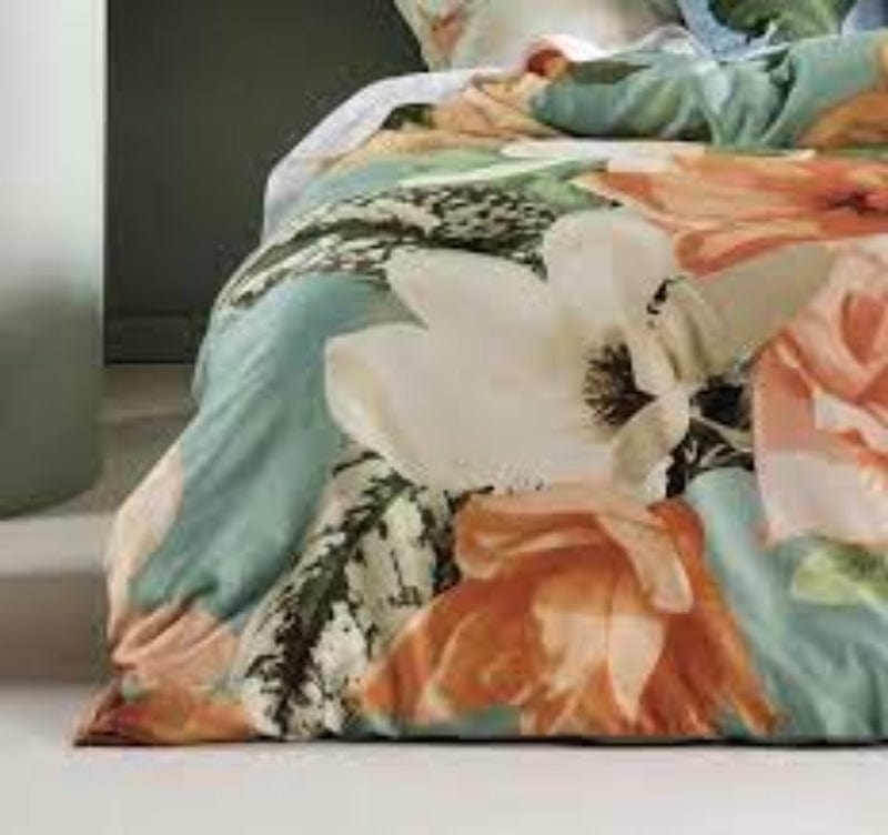 Linen House Duvet Cover Linen House Leaf Shakira Duvet Cover Set (6919339573337)