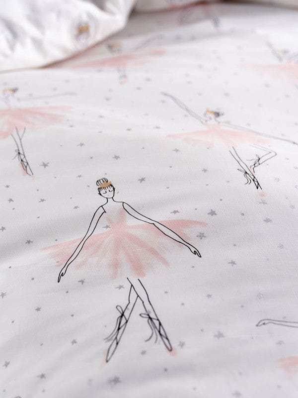 Linen House Duvet Cover Linen House Let Me Dance For You Peach Duvet Cover Set (2144695779417)