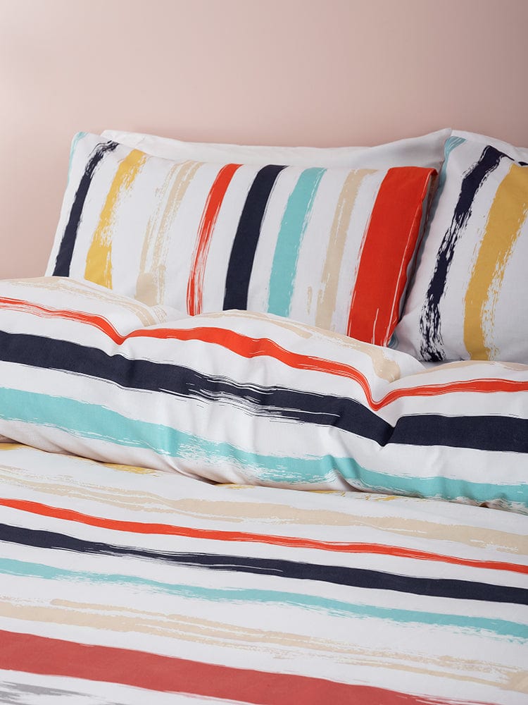 Linen House Duvet Cover Linen House Multi Cary Duvet Cover Set (7231428198489)