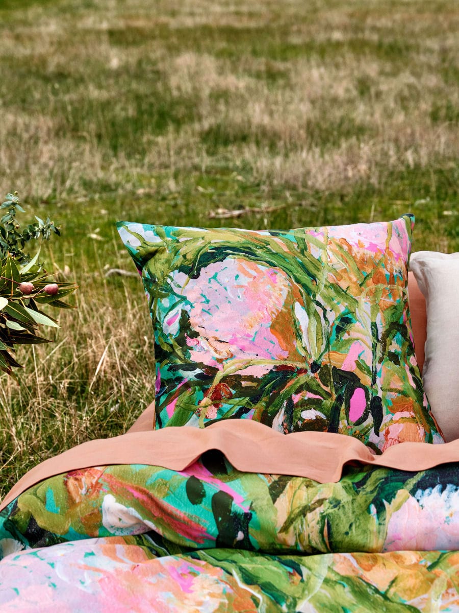 Linen House Duvet Cover Linen House Multi Just Start Somewhere Duvet Cover Set (7256720998489)