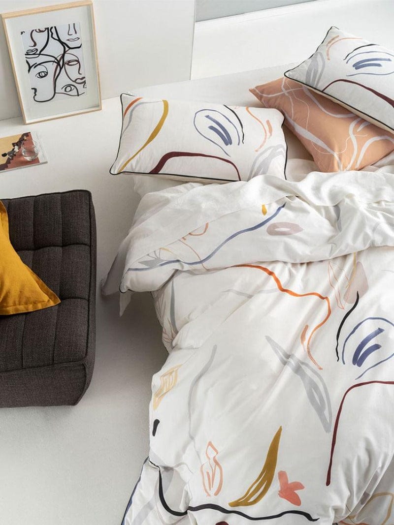 Linen House Duvet Cover Linen House-Multi Kin Duvet Cover Set (6708463665241)