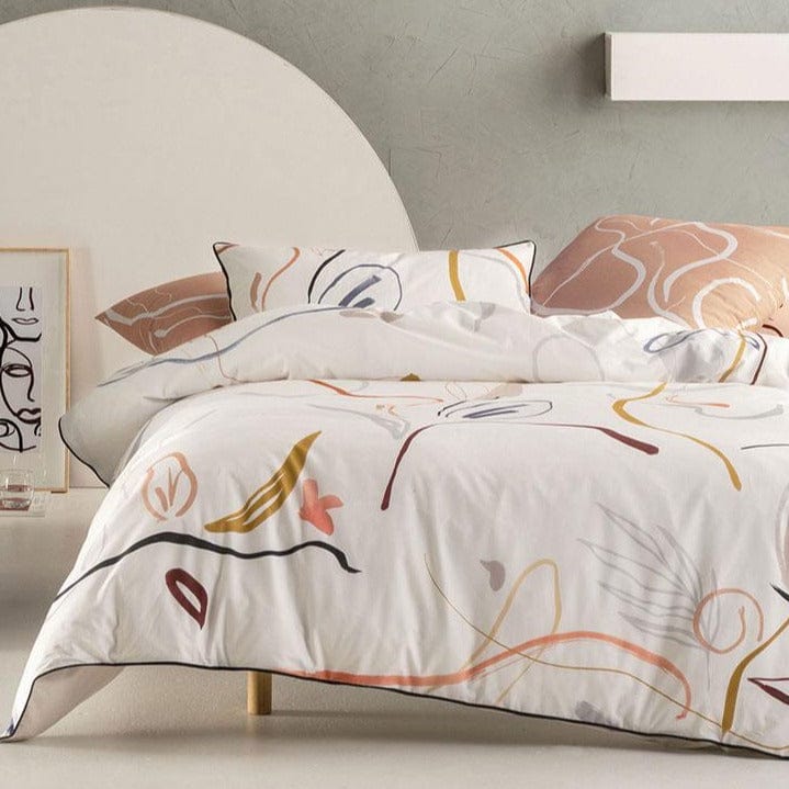 Linen House Duvet Cover Linen House-Multi Kin Duvet Cover Set (6708463665241)