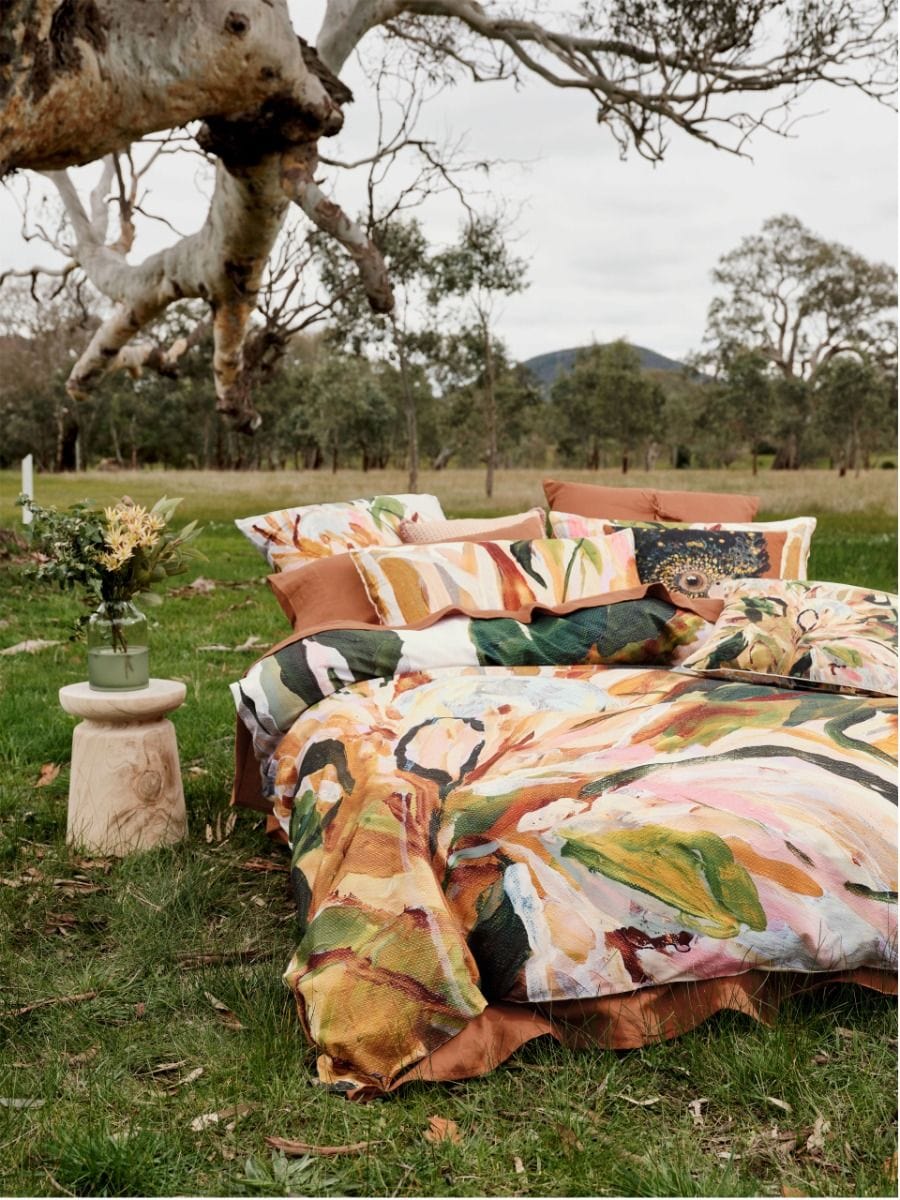 Linen House Duvet Cover Linen House Multi My Energy Currency Duvet Cover Set (7256725586009)