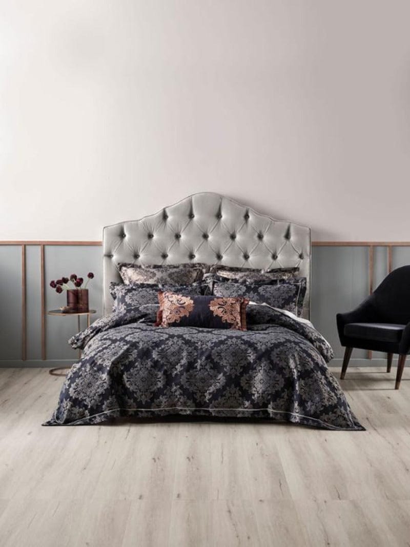 Linen House Duvet Cover Linen House  Navy Yvette Duvet Cover Set (4779574067289)