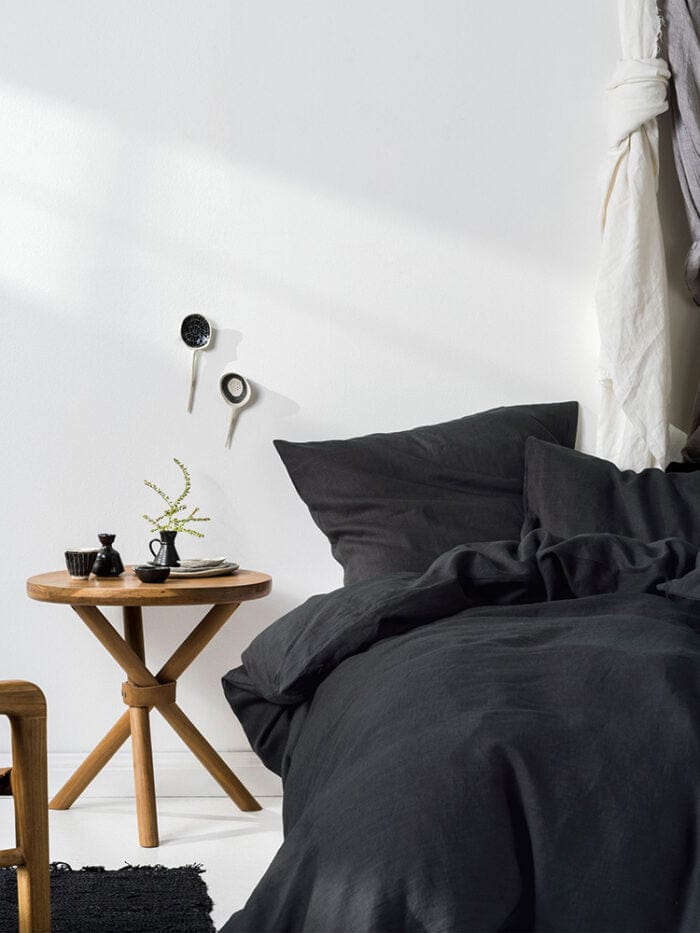 Linen House Duvet Cover Linen House Nimes Charcoal Duvet Cover Set (6702850572377)