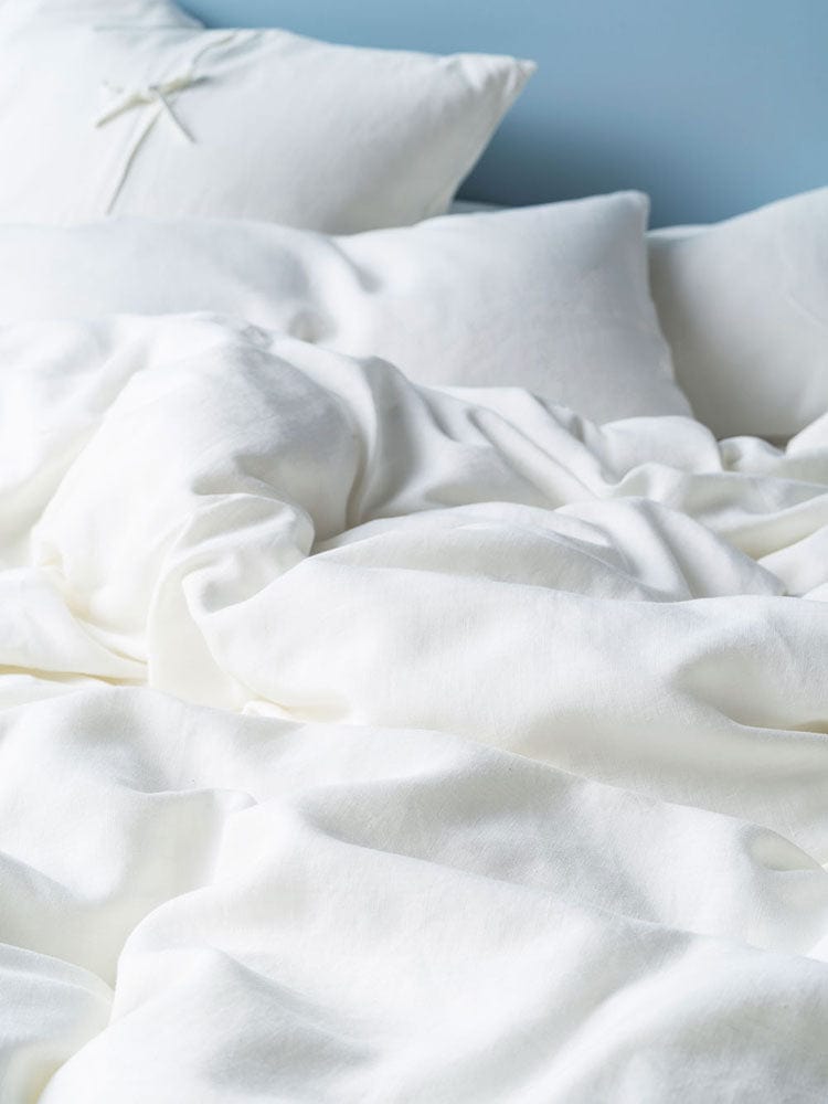 Linen House Duvet Cover Linen House Nimes White Duvet Cover Set (4711694106713)