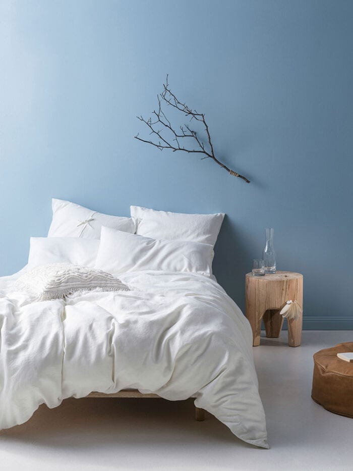 Linen House Duvet Cover Linen House Nimes White Duvet Cover Set (6683136229465)