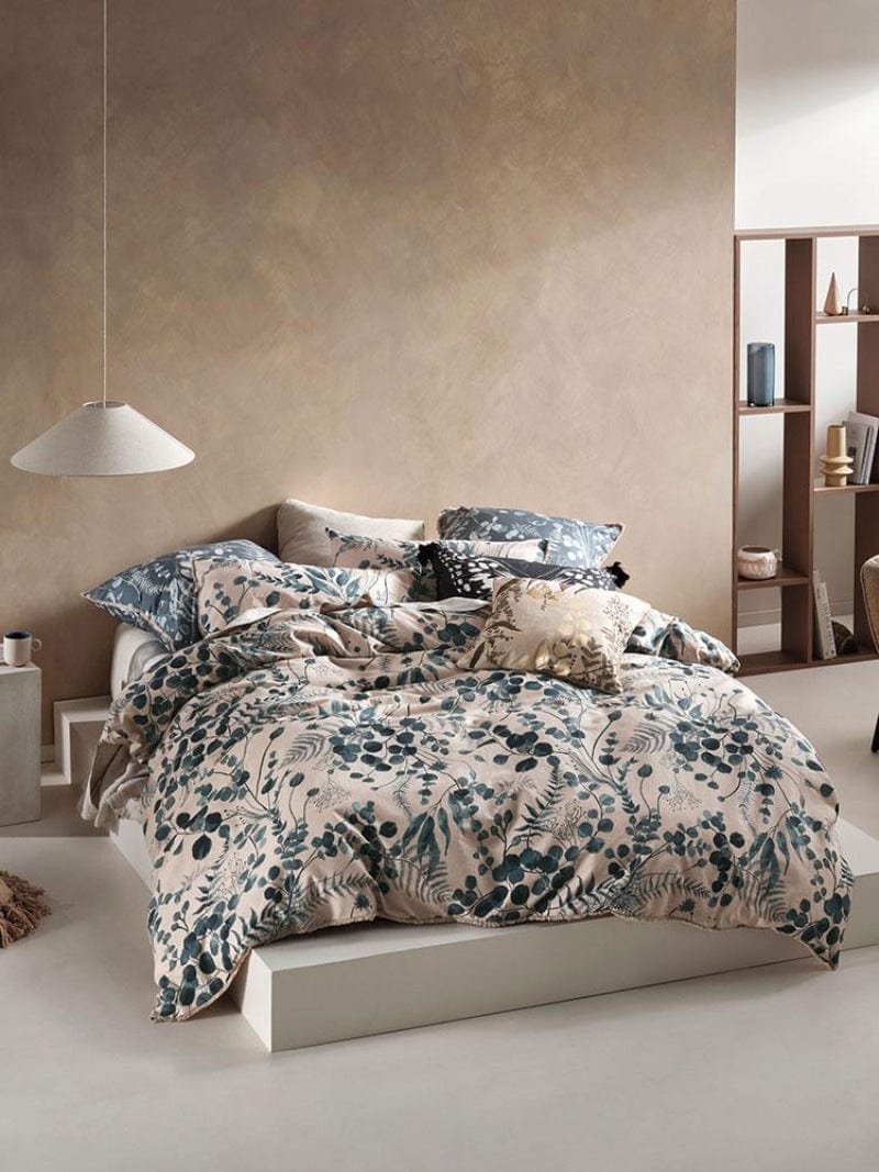 Linen House Duvet Cover Linen House Petrol Nellie Duvet Cover Set (6570924507225)