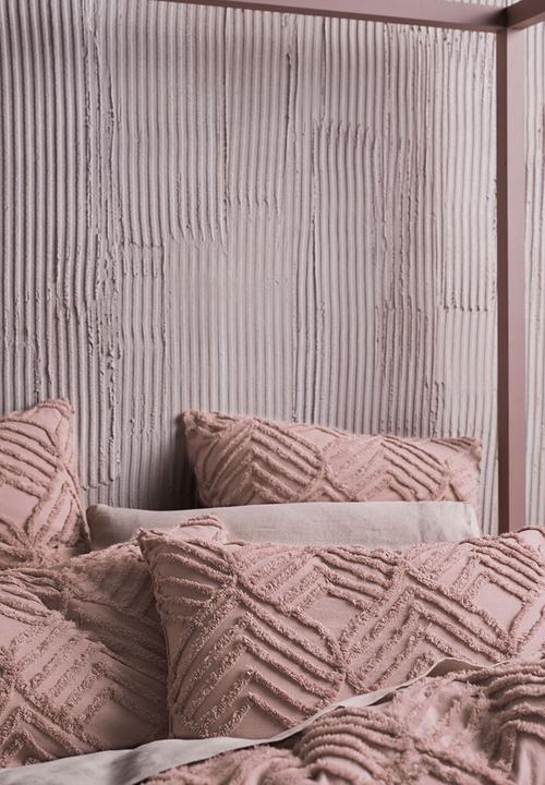 Linen House Duvet Cover Linen House Ramona Blush Duvet Cover Set (4711341555801)