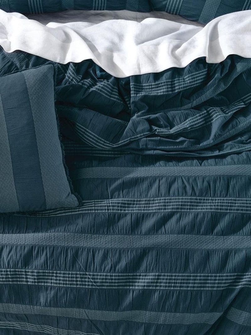 Linen House Duvet Cover Linen House Shrimpton Slate Duvet Cover Set (2061843202137)