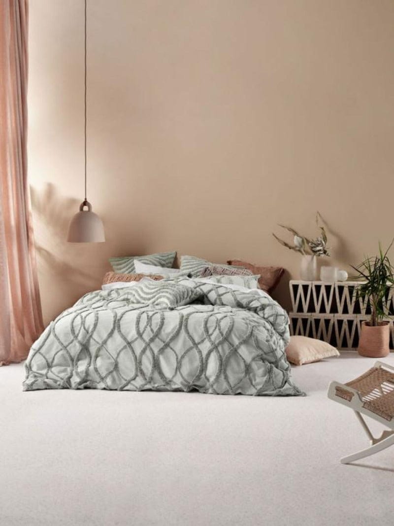 Linen House Duvet Cover Linen House Smoke Amadora Duvet Cover Set (4779654905945)